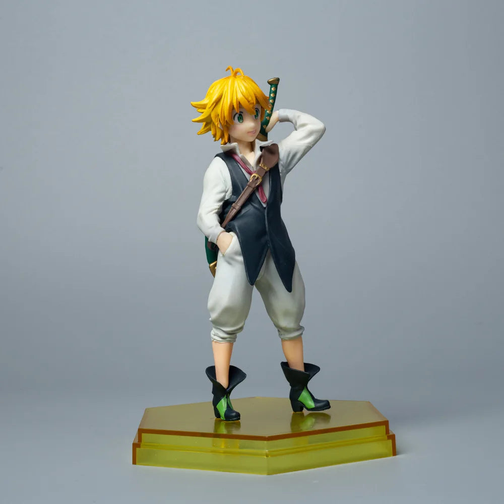 POP UP PARADE The Seven Deadly Sins Figure Meliodas Dragon's Sin of Wrath Anime PVC Action Figure Toy Game Collection Model Doll