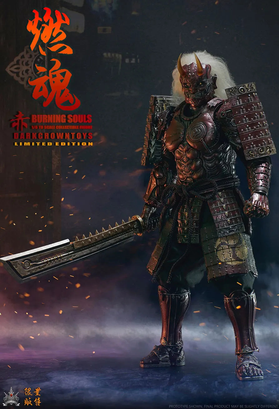 DARKCROWNTOYS Burning souls 1/6 Scale Collectible Action Figure Limited Editiom Ancient Mecha - Red Demon