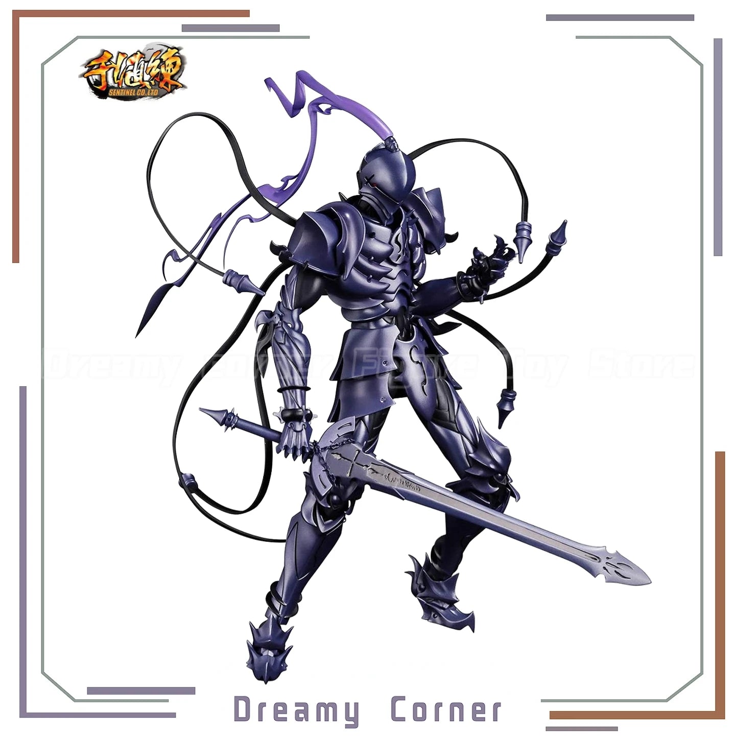 【In Stock】Original Sentinel Fate Grand Order Sir Lancelot Action Figure Model Ornament Collection