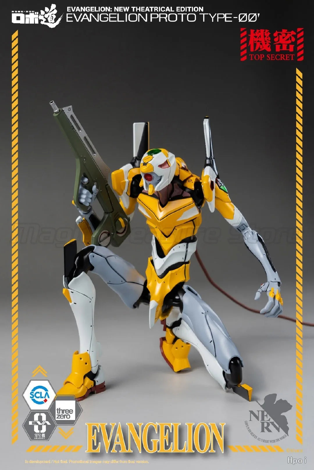 【MT】threezero 3Z0230 ROBO-DOU EVA Unit-00 New Theatrical Version Finished Movable Mecha Anime Figure Toy