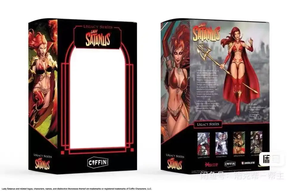 1/12  Mrs. Satan Moveable Model Ornaments Figure Model Collection Toy Gift Collectible Model Decoration