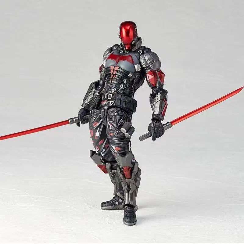 Yamaguchi Style Articulated Batman Arkham Knight Red Hood Action Figure Collectible Model With Replaceable Accessories For Adult