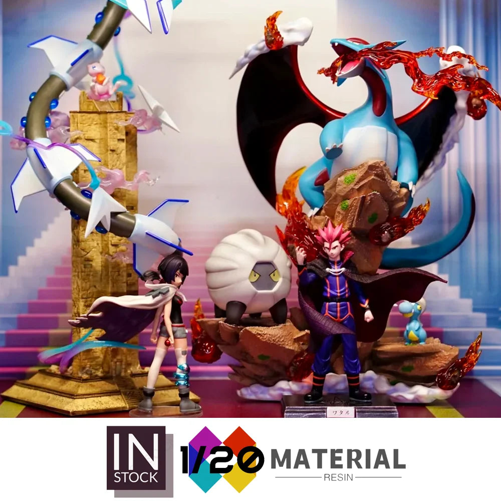 [In Stock]1/20 Resin Scale World [DOPAMINE] –  Zinnia & Whismur