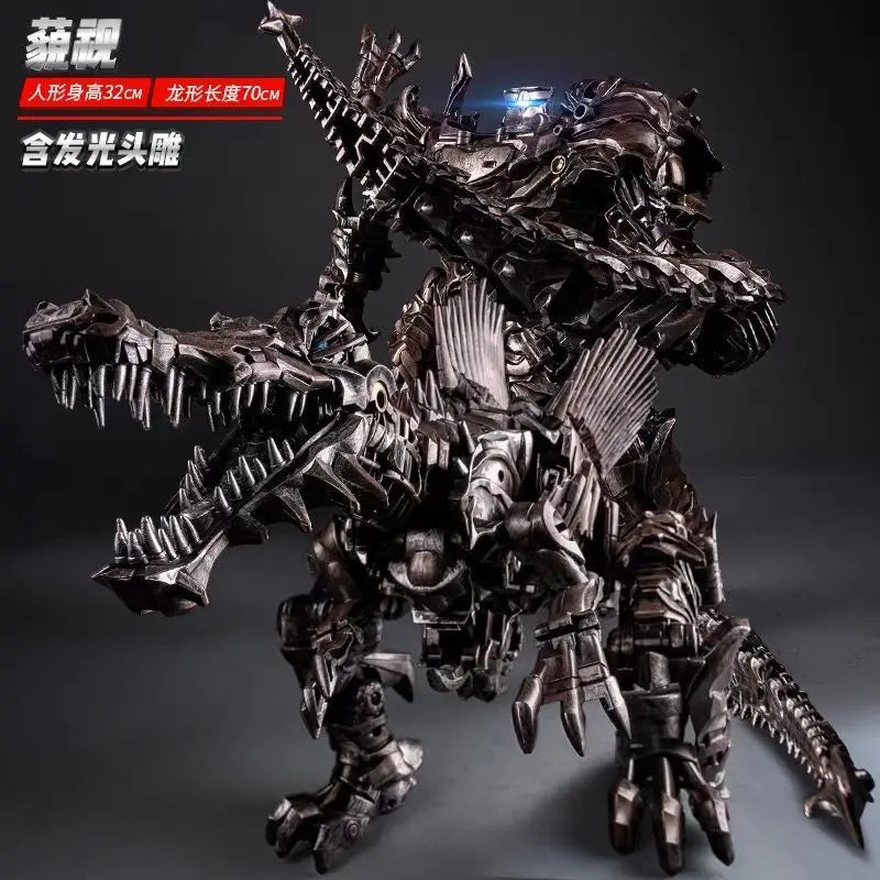 Transformation Toys Scorn LS11 Action Figure 37cm Dinobots Ancient Behemoth Dinosaur LS-11 Grimlock G1 Anime Model Gift