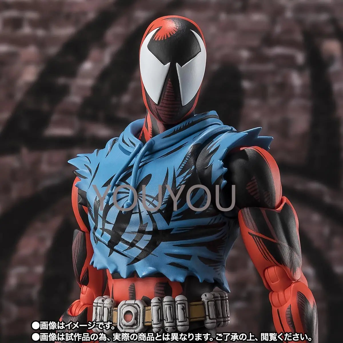 Original BANDAI S.H.Figuarts Anime Spiderman Ben Reilly Scarlet Spider Action Figure Spider-Man Across The Spider-Verse PVC