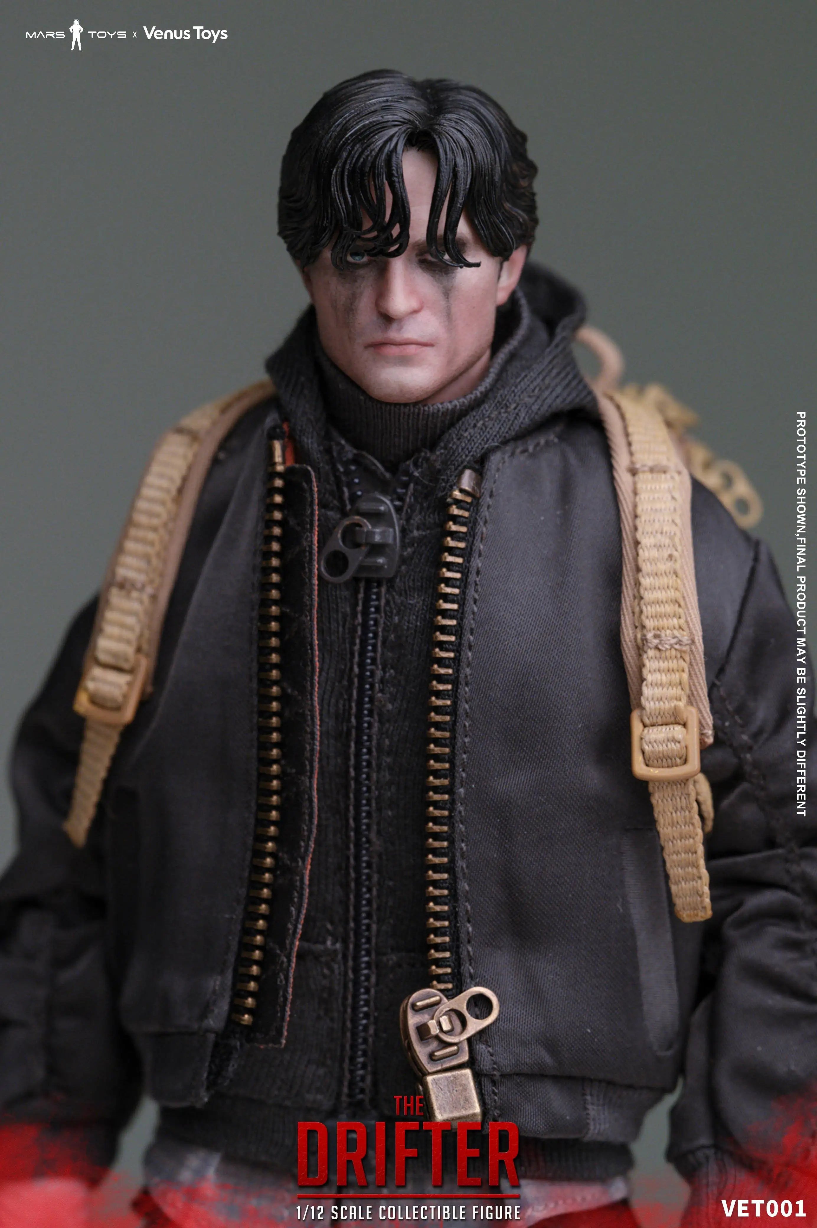 In Stock Originate Venus Toys Mars Toys VET001 THE DRIFTER 1/12 SCALE COLLECTIBLE FIGURE Model Toys Robert Pattinson Bruce Wayne