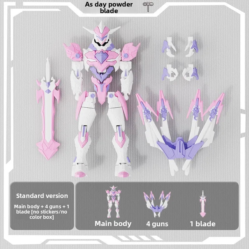 New Version Multi Jointed Movable Robot Toy Multi Form 13 Action Figure DIY Assemble Mecha Model Kit Kids Toys Gifts Ornament