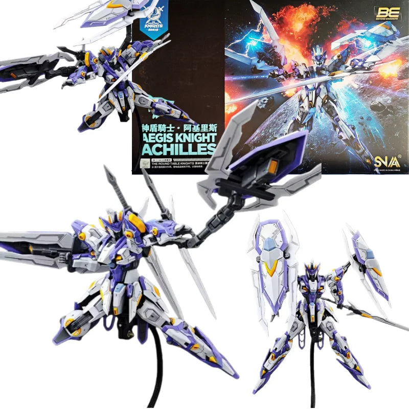 Original SNAA Model Achilles Knights of The Shield Assembled Collectible Figure Knights of The Round Table Series Birthday Gift