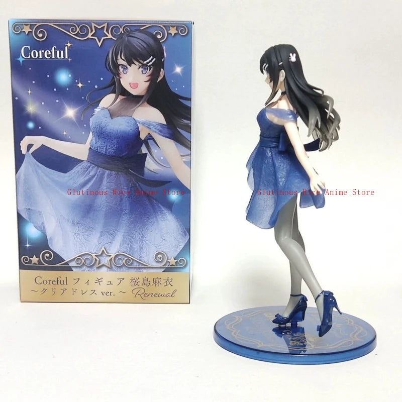 Labubu Anime Character Sakurajima Mai Lamp Children'sToy Labubu Clothes Model Sonny Angel Doll Doll Statue Original Collectibles