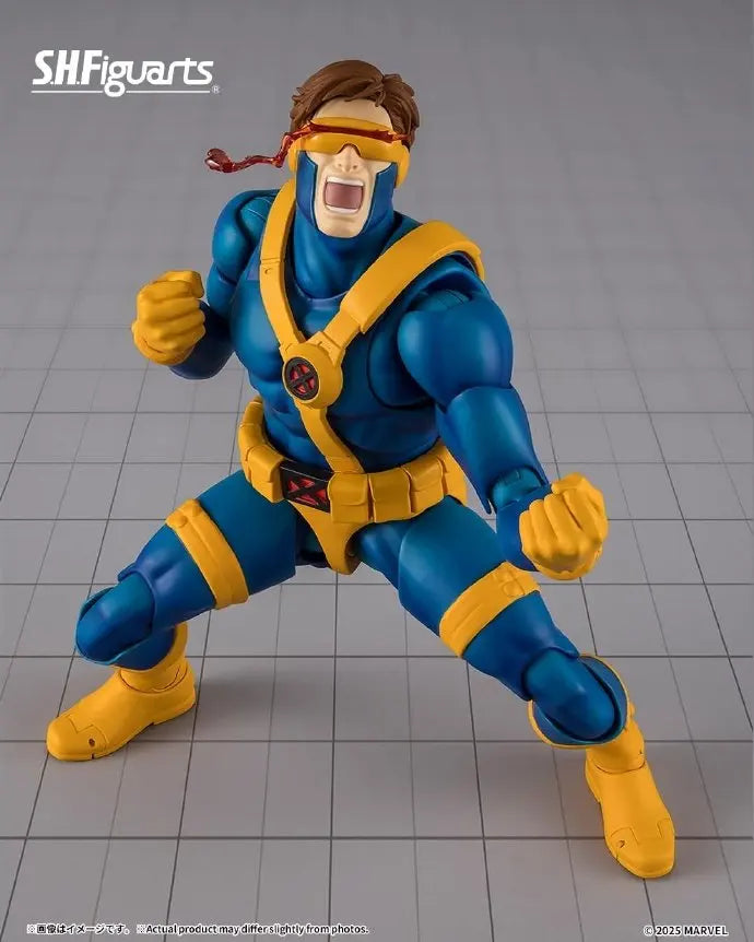 In Stock Originate BANDAI SHF CYCLOPS(GAMERVERSE) Movable Model Toys S.H.FIGUARTS Scott Summers X-men