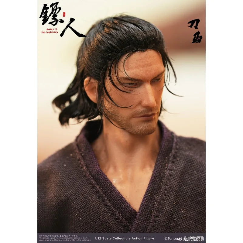 Peach Studio Blades of the Guardians Dao Ma 1/12 Scale Action Figure 170mm Movable Collectible Model PVC ABS Metal Material