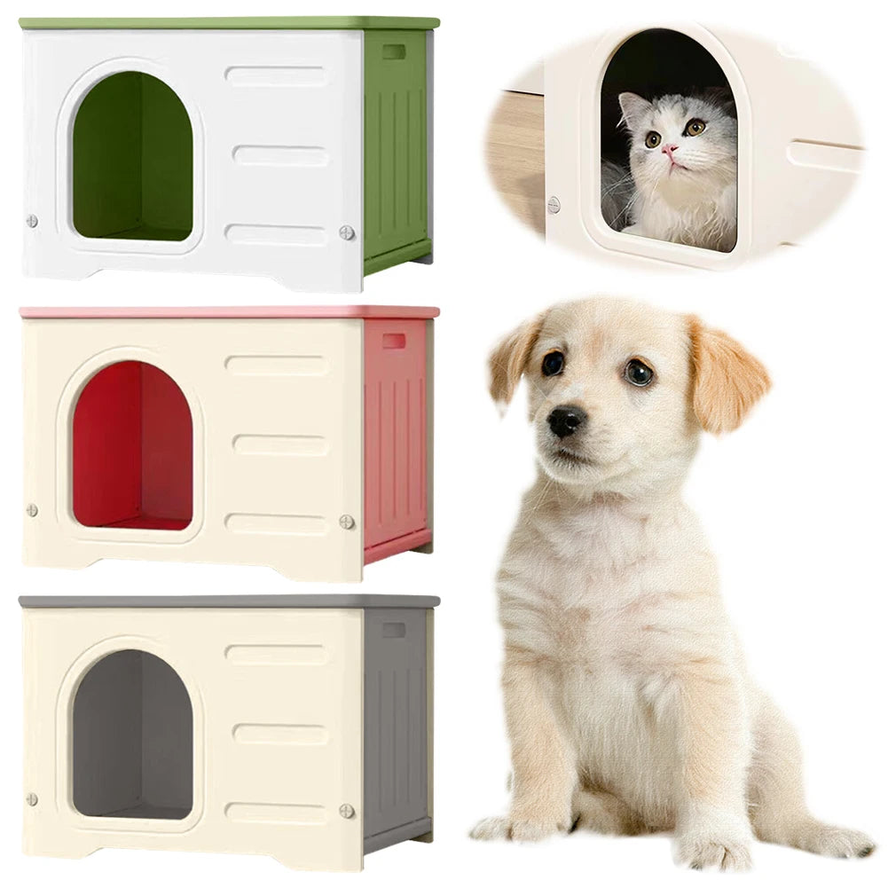 Cozy House for Small Pets Windproof Rainproof Universal Shelter Stray Four Seasons Cats Outdoor Nest Outdoor Kitten Nest