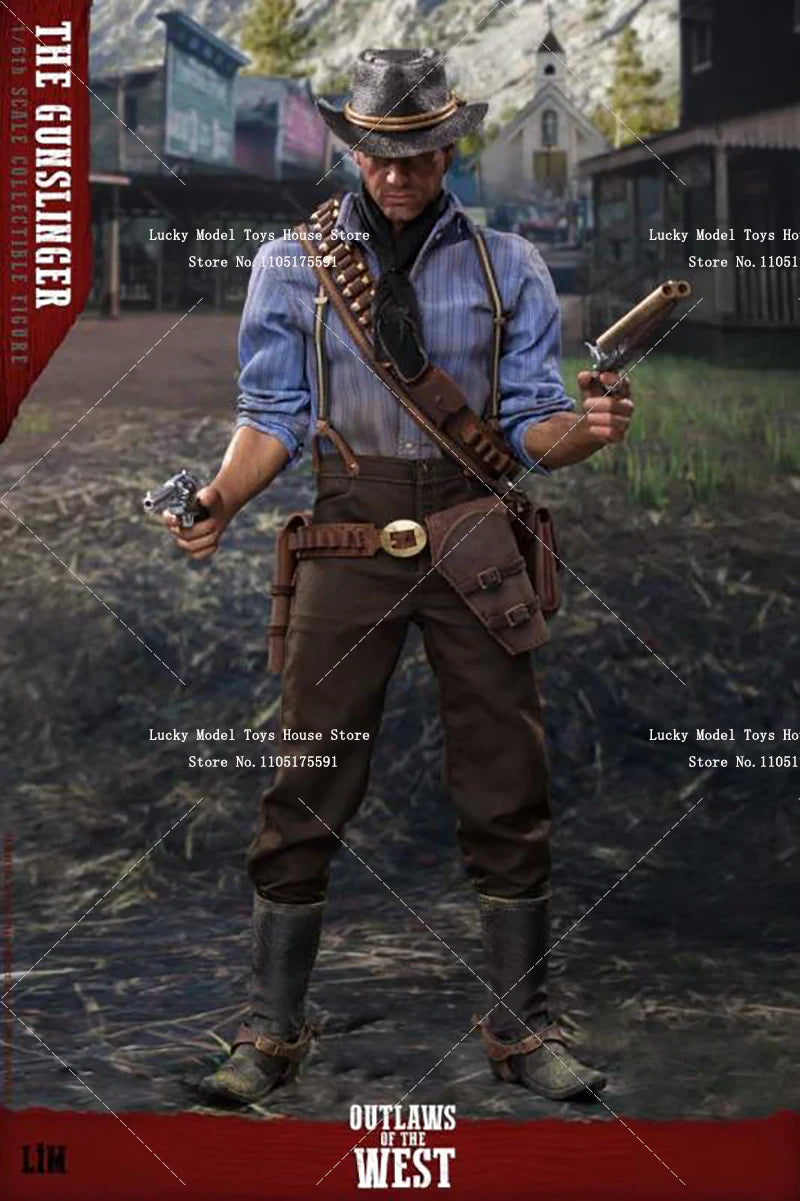 1/6 Scale Arthur Morgan Man Action Figure The Gunslinger Clint Delicate 12inch Full Set Cowboy Soldier Model Gifts Collection