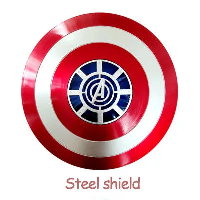 58cm Hot Movie Avengers 4 Captain America Shield 1:1 Cosplay Outdoor Toy Plastic Action Props Home Decoration Boys Birthday Gift