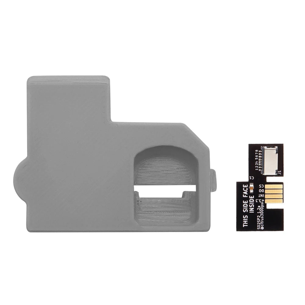 BitFunx TF MicroSD Card Adapter SD2SP2 POR For Nintendo Gamecube NGC NTSC Serial Port 2- Gold HQ ENIG Surface