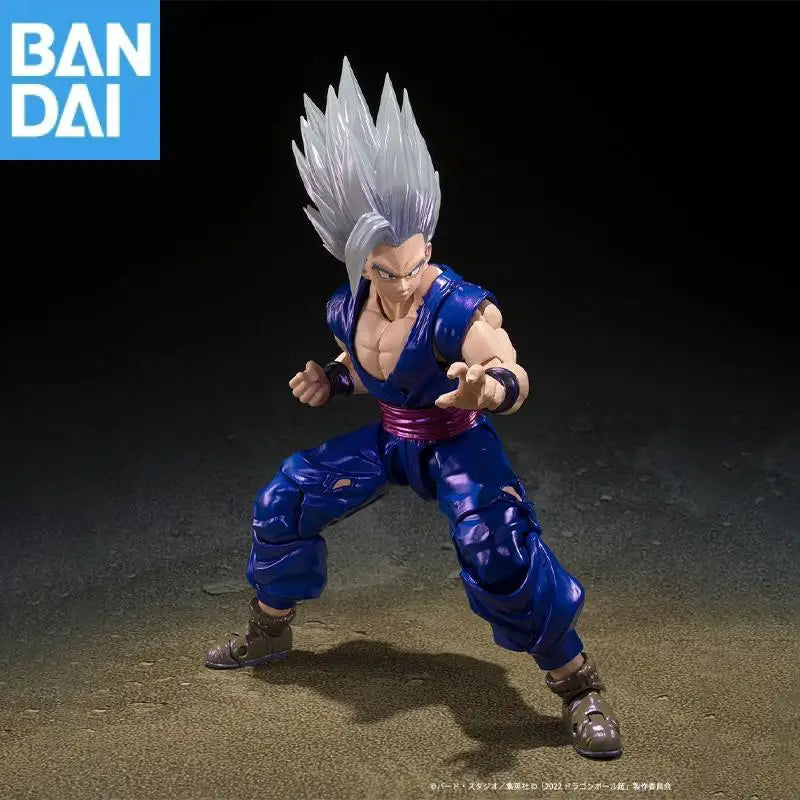 Genuine BANDAI 2025 CJ SDCC S.H.Figuarts Exclusive Edition Son Gohan BEAST Action Figure Model Original Collector Figurine Toy