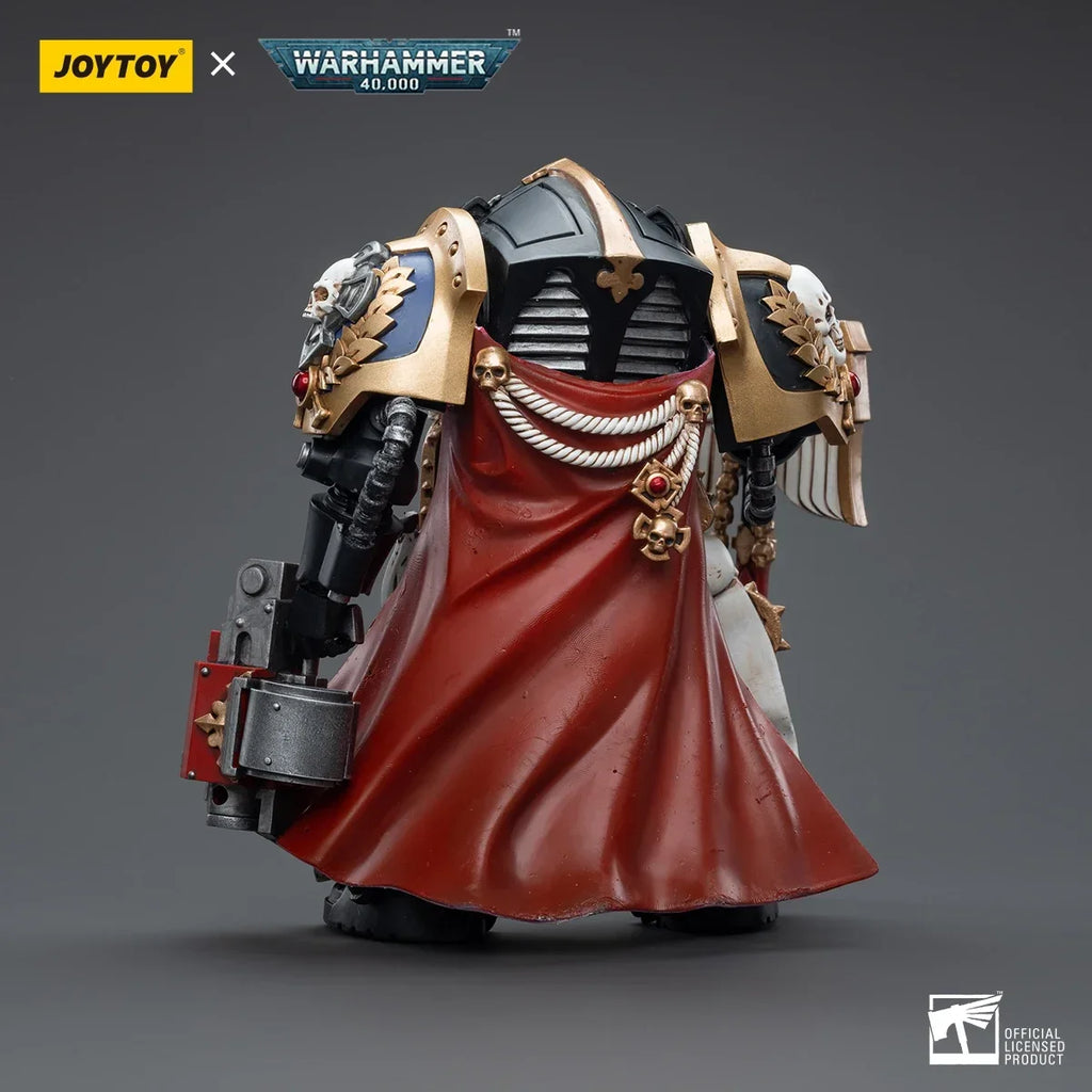 JOYTOY  40K Ultramarines Terminator Chaplain Brother Vaniu 1:18 Action Figure,Collection Model Toys Gift for Adults