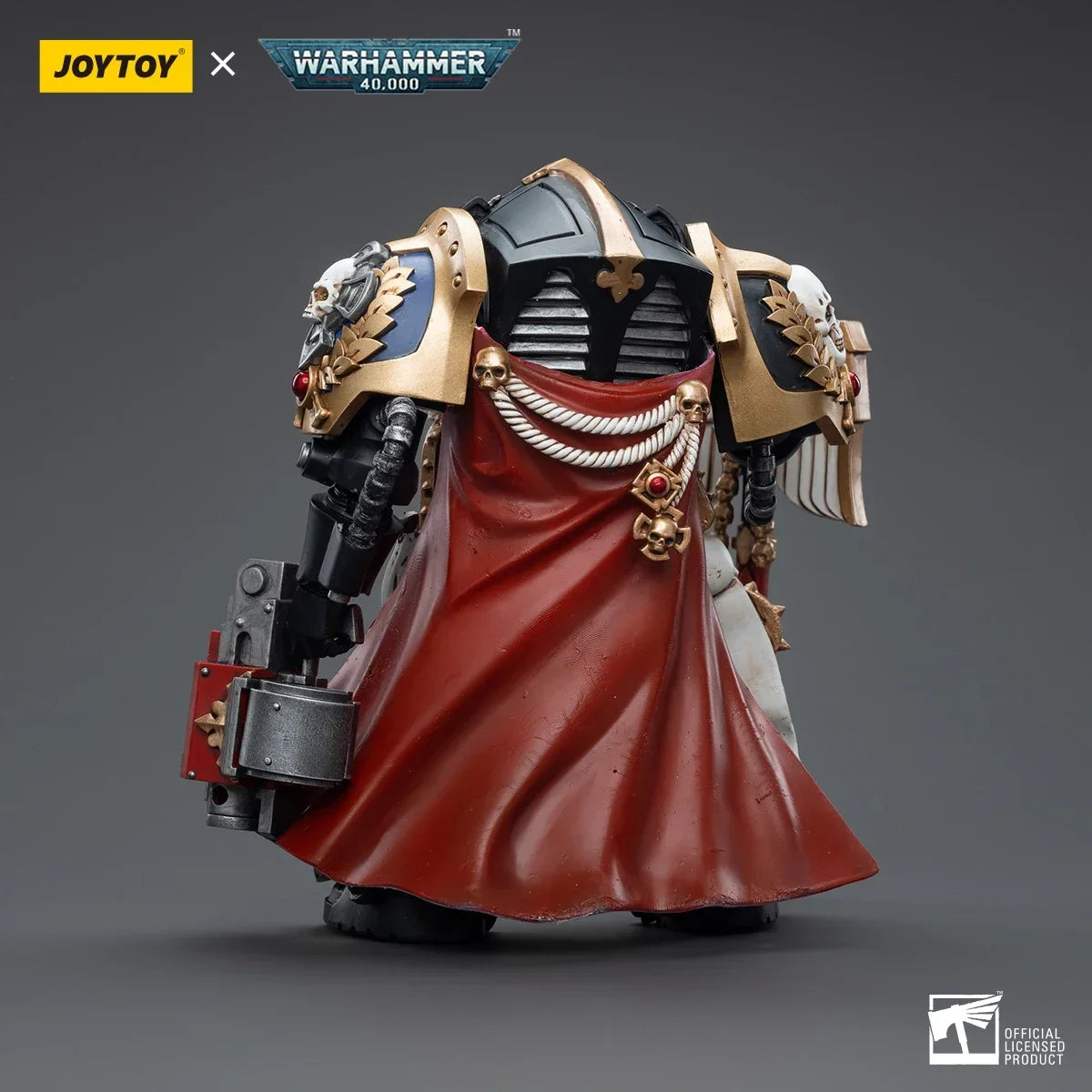 JOYTOY  40K Ultramarines Terminator Chaplain Brother Vaniu 1:18 Action Figure,Collection Model Toys Gift for Adults