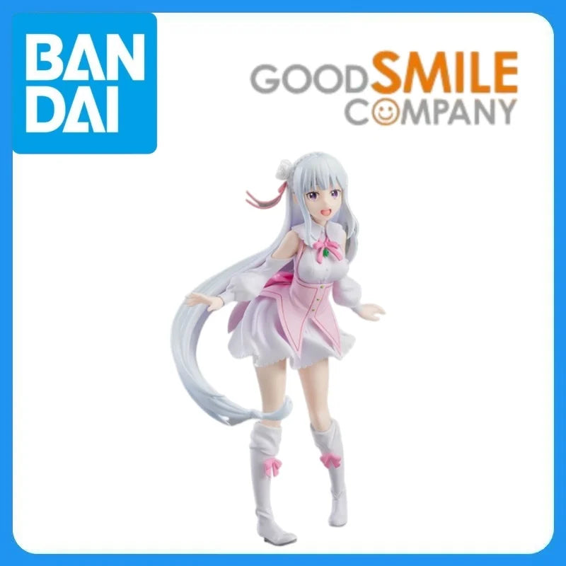 In Stock Genuine Good Smile Company Re:Zero Kara Hajimeru Isekai Seikatsu Memory Snow Emilia Pop Up Parade Memory Snow Ver