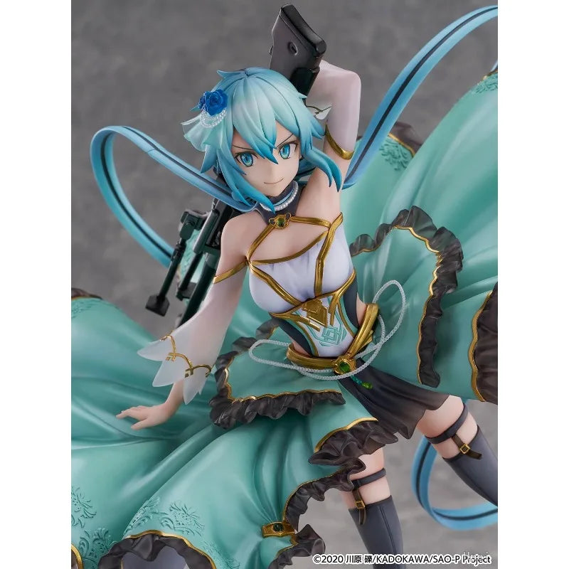 【In Stock】SSF EStream Sword Art Online Sinon Crystal Dress Ver 1/7 Scale Anime Figure
