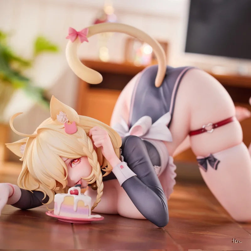 KAWA DESIGN Kawa DESIGN Maid Meow Ji Cat Coco 1/6 Scale Figure Doll Model Ornaments Collection Toy