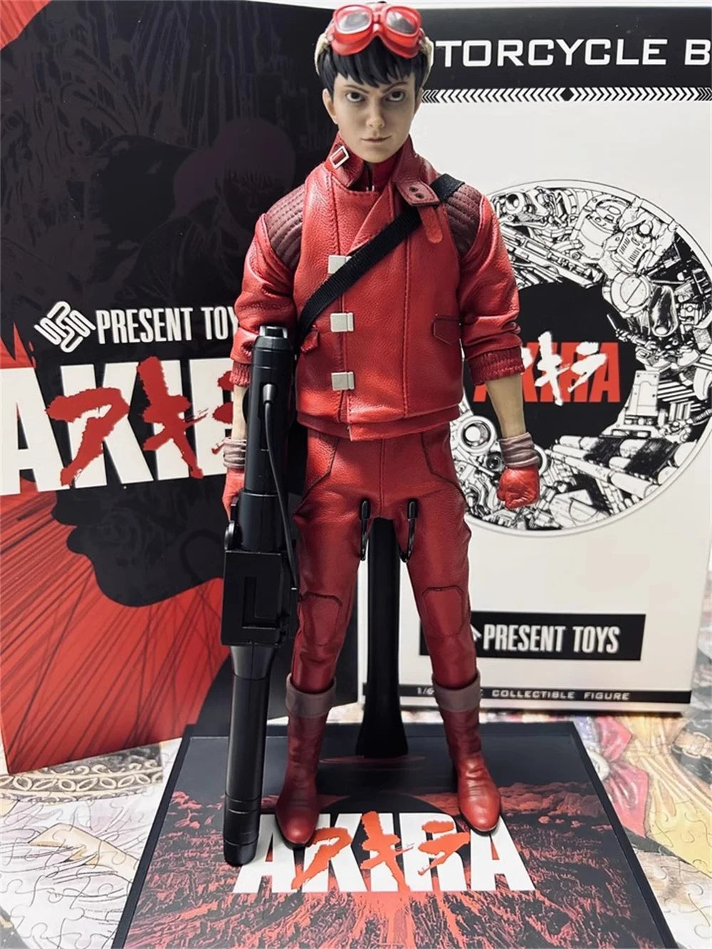PRESENT TOYS PT-sp64 Young Boy Guy Motor Full Set Moveable Action Figure Toys Model Gift For Fans Collect About 12" 1/6