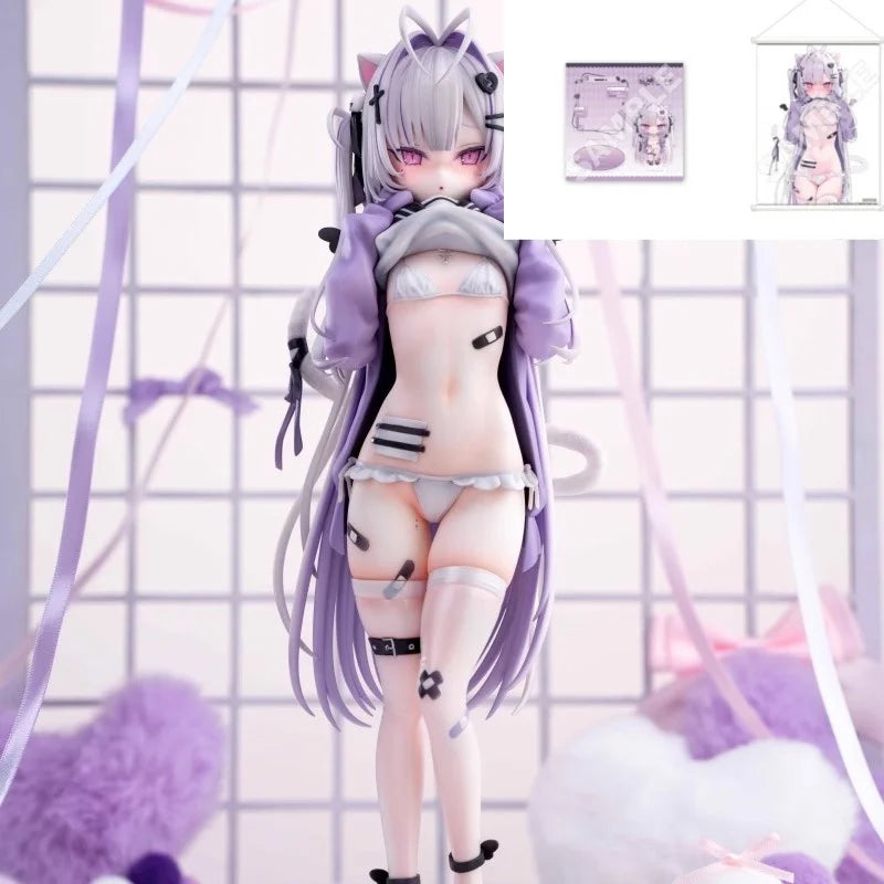 New In Stock Original Kiwi Toys Shubi Cat Ear  1/6 Scale Anime Action Figures Collecting Toys Christmas Custom Gift