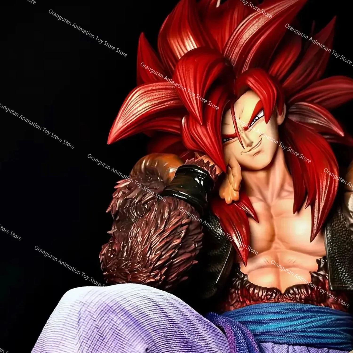 Anime 25cm Dragon Ball Gogeta Figures ssj4 Gogeta anime Figures PVC Statue Collection Model Toys Gifts