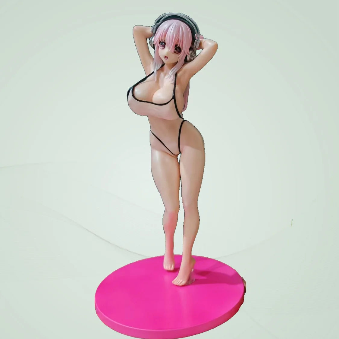 25cm Super Sonico Swimsuit Standing Pose Anime Figure Model Statue