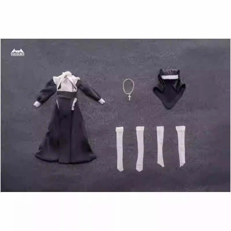 In Stock CS017 CS018 1/12 Scale Female Clothes Tradition Nun'S Outfit Sexy Style Costume Pack For 6-inch Action Figure Soldier