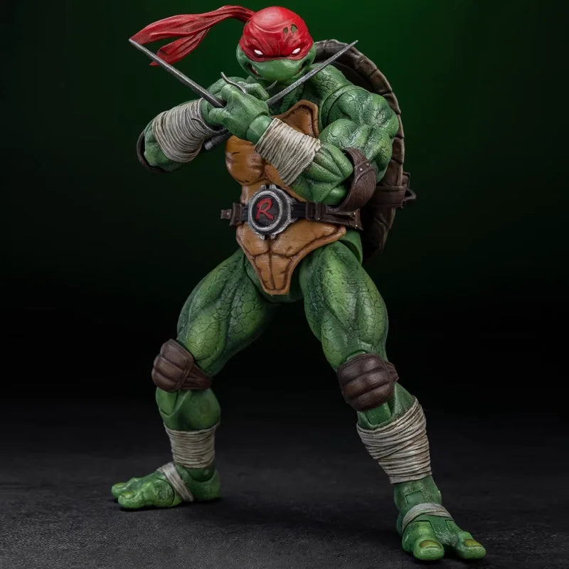 Original Ling Ji Hun TMNT Series Raphael Mikey Leonardo Donatello Action Figures Collectibles Models birthday gift