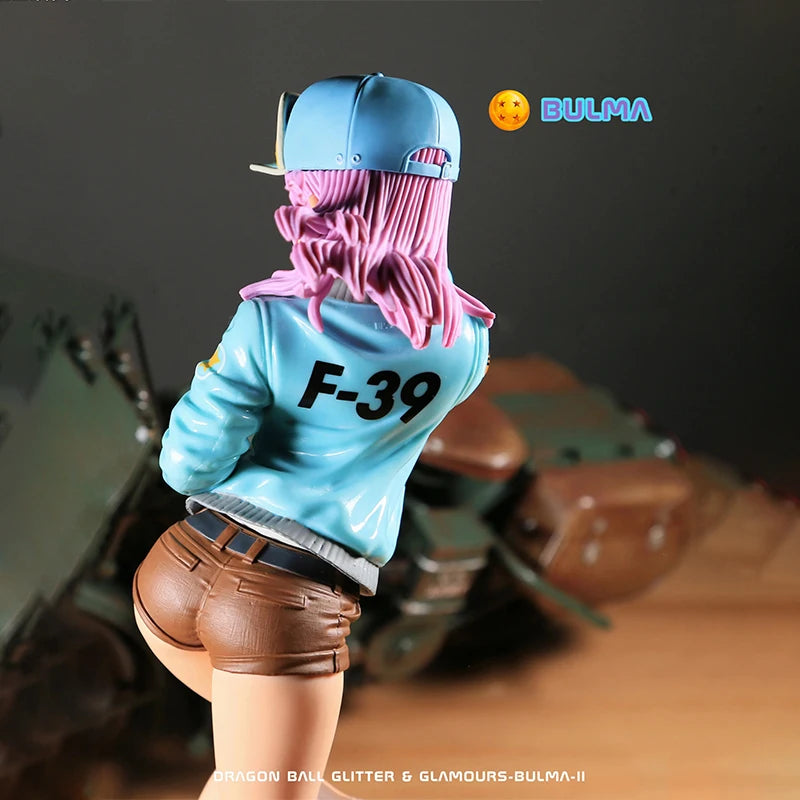 26 cm Anime-Figur Dragon Ball Z Bulma Actionfiguren PVC-Statue Modellsammlung Schreibtischdekor Puppe Geschenke Figur Puppe