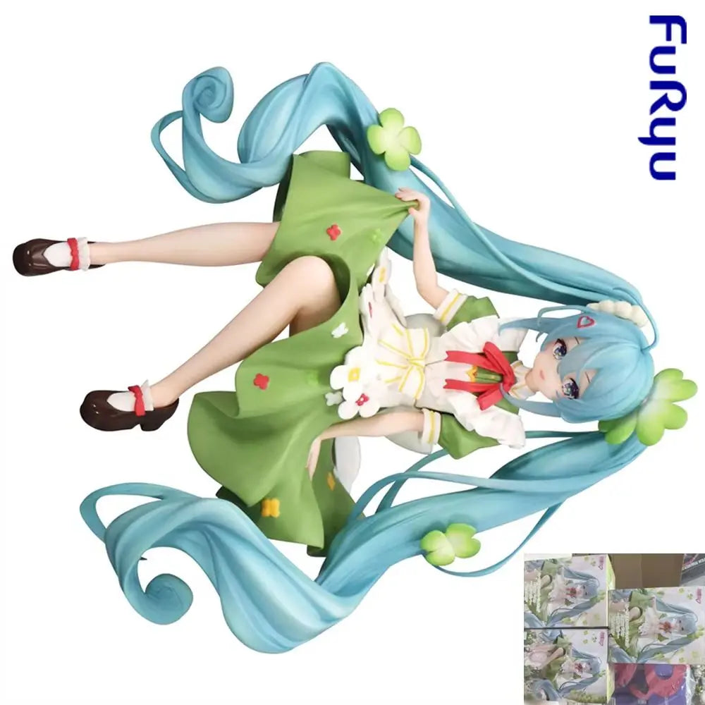 Original in Stock FuRyu Piapro Characters Hatsune Miku Collection Series Model Cartoon Character Anime Figure Model Decoration