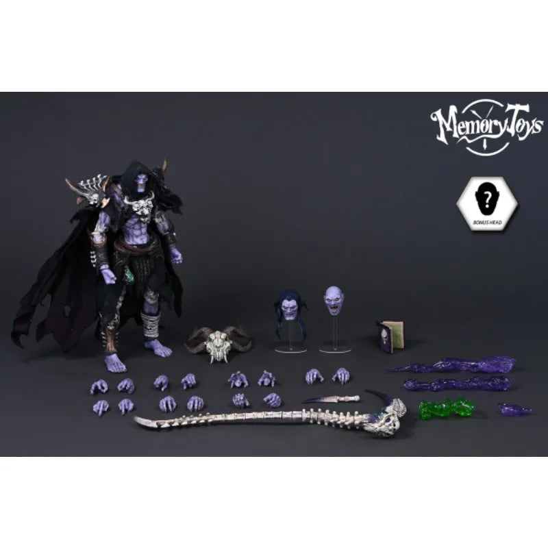Brand New Spot Goods Mety Toyz Original Adventurer World Series Undead Warlock Action Figure Model Toys Model Gifts for Boys