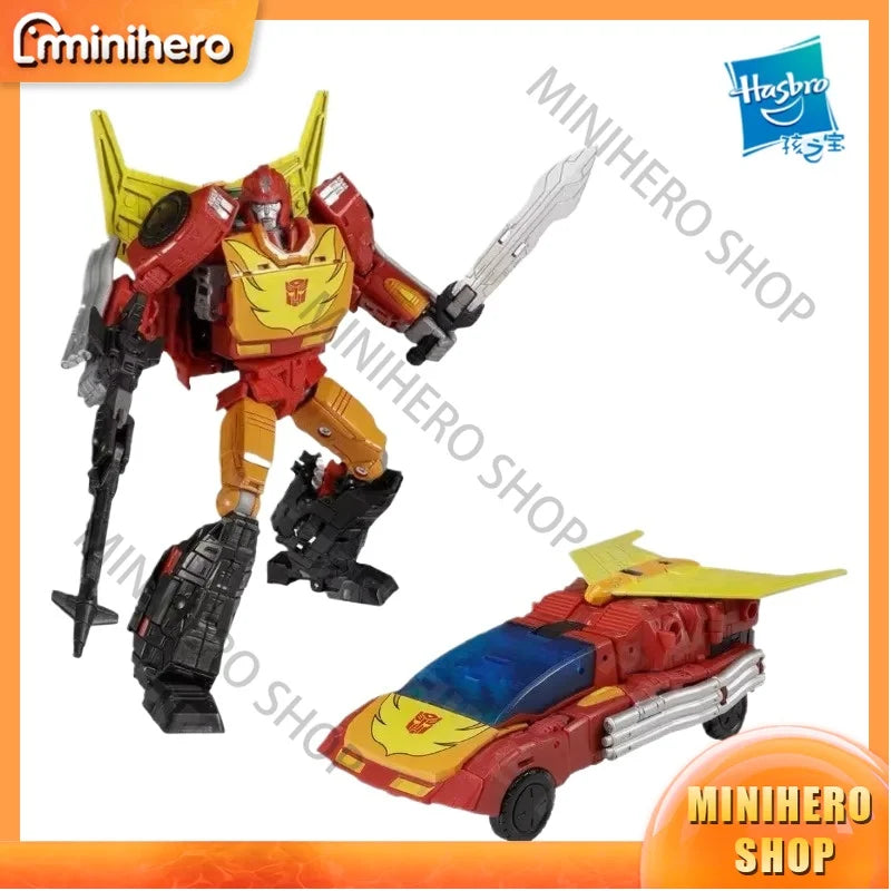 In Stock Original Hasbro Transformers War for Cybertron Kingdom WFC-K29 Rodimus Prime Commander Class Super Action Figure