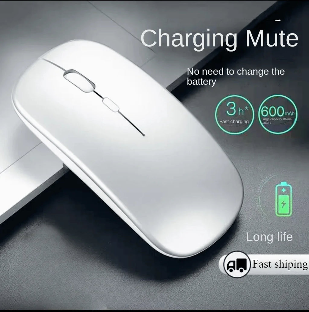 Drahtlose Maus für Laptop-PC Bluetooth Wiederaufladbare Mäuse Computer Stille Mäuse USB-Maus Ergonomische Gaming-Maus für Xiaomi Pad