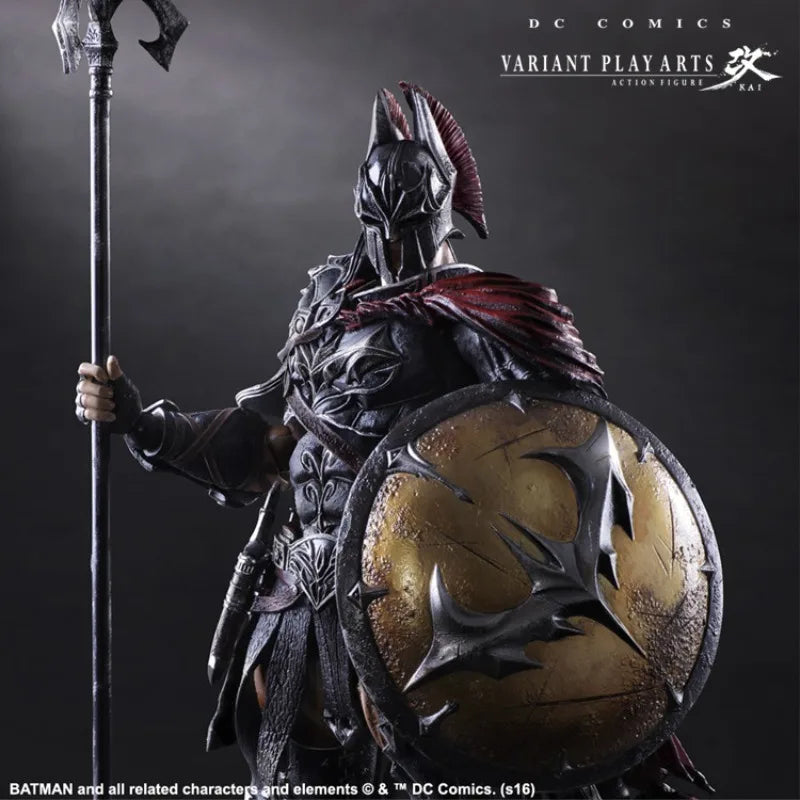 Fondjoy 2nd Batman Spartan Warrior Action Figure VARIANT Joints Movable PVC Collection Model Doll Anime Figures Play Toys Gifts