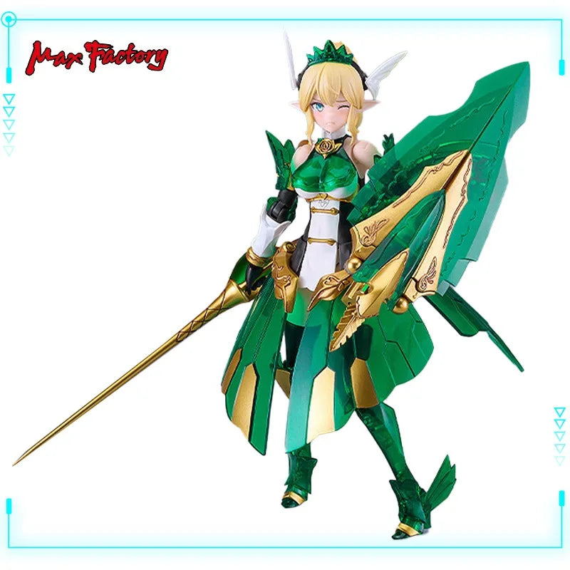 Max Factory Genuine Original Guilty Princess Plamax GP-08 Fairy Knight Princess Elfina 16cm Assembly Model Toys Action Figures