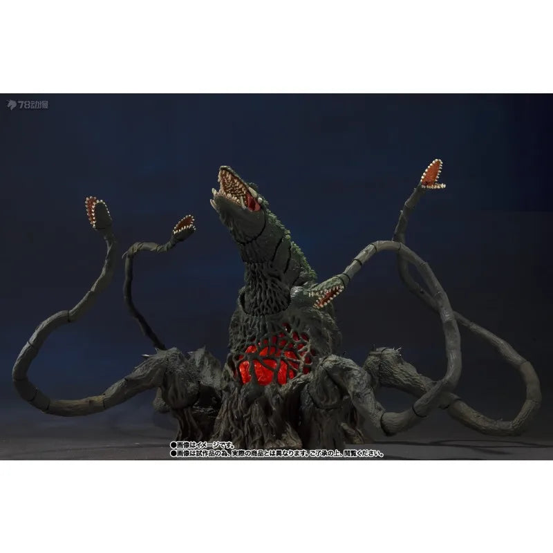 Bandai S.H.MonsterArts Finished Movable Doll Series Bioranti Special Color Scheme Action Figure Model Toys Model Gifts for Boys