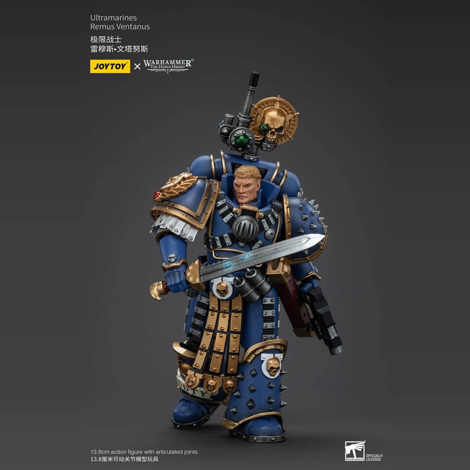 【Accessories】Joytoy Warhammer 1/18 Action Figures Ultramarines Remus Ventanus  Model Toy