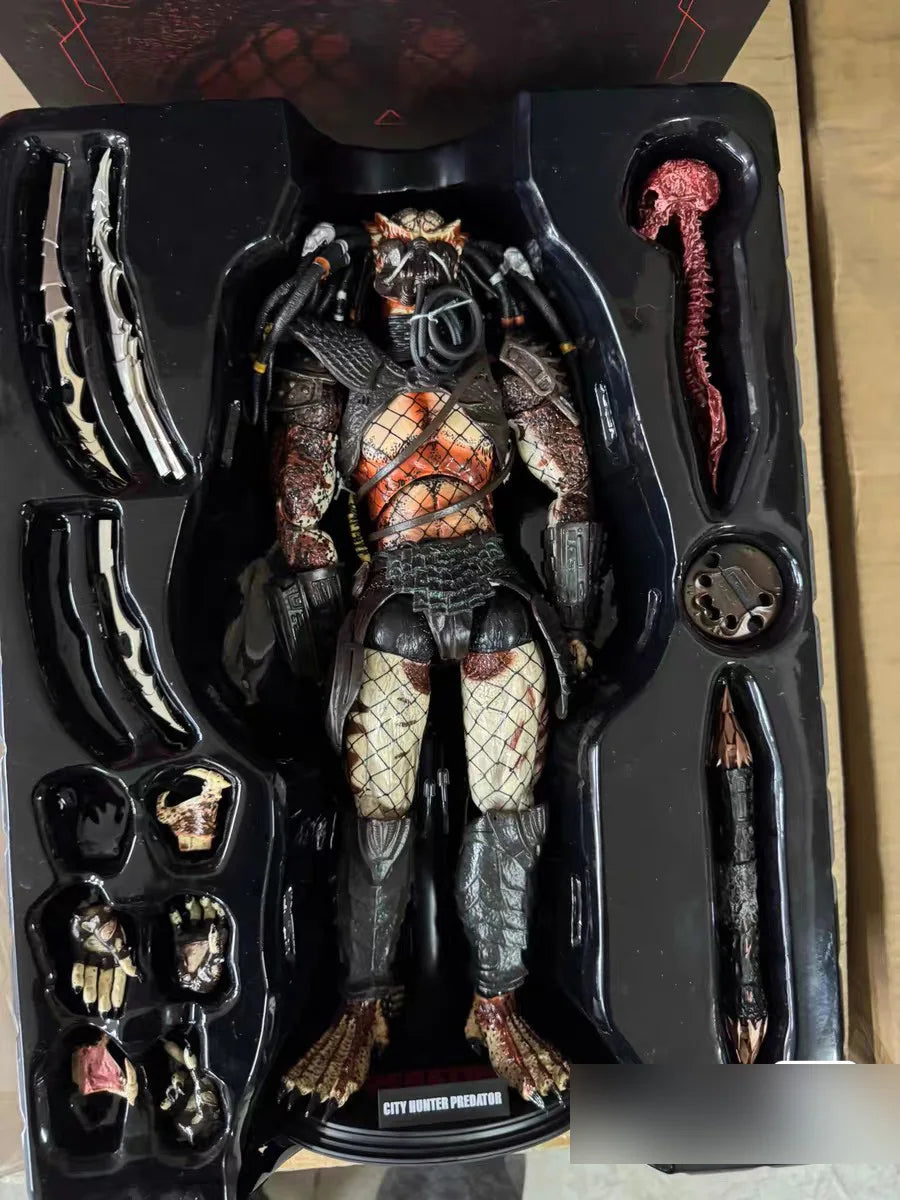 New 1/6 Scale The Predator Action Figure Scar Predator MMS190 PVC Hot Toys For Man Gift For Birthday Doll Anime Figure Model