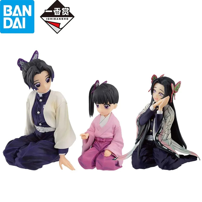 В наличност Bandai Ichiban Demon Slayer Shinobu Kocho Kanao Tsuyuri Фигура Аниме фигурка Екшън модел Колекционерски играчки Подарък