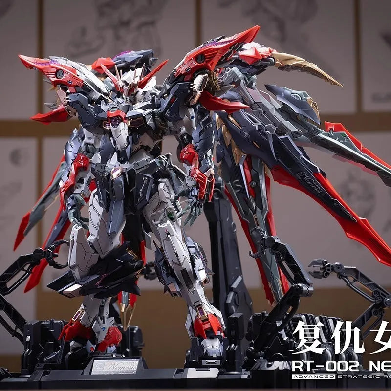 In Stock Infinite Dimension RT-002 NEMESIS 1/100 Assembling Model Mecha Model Pvc Toys IN ERA+ ADVANCED STRATEGIC REVENGE TITAN