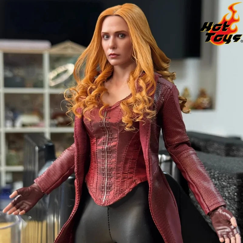 In Stock HOTTOYS HT 1/6 DX36AE Avengers 4 Scarlet Witch Artisan Edition Marvel Anime Action Figure Collectable Model Toy Gift