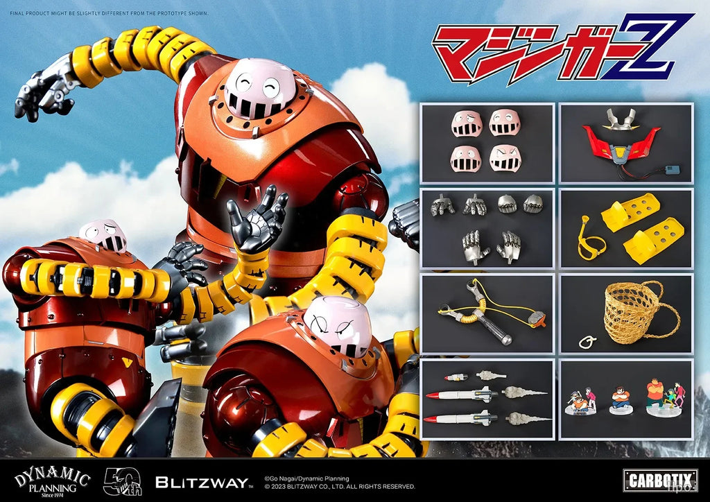 Original BLITZWAY BW-CA-1080 CARBOTIX Robot Figure Model Collection Toy Gift in Stock Figure Model Collection Toy Gift