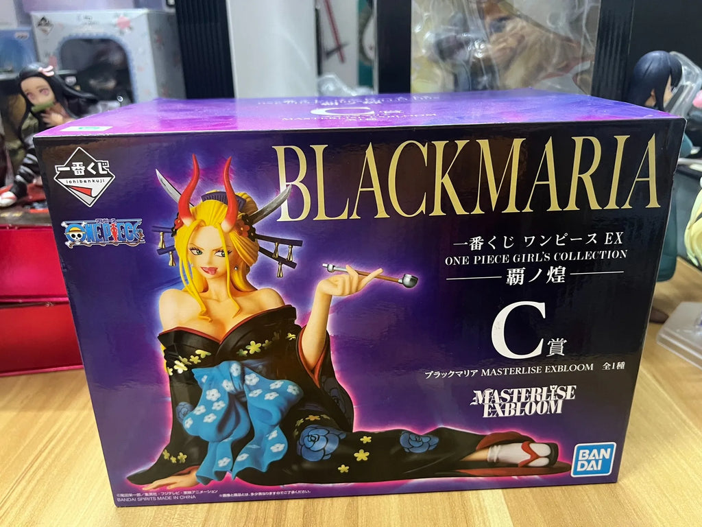 Bandai Original One Piece Ichiban Kuji Ex Collection Black Maria Anime Figuren Spielzeug Sammlungen Coole Spielzeug Modelle Limitierte Geschenke