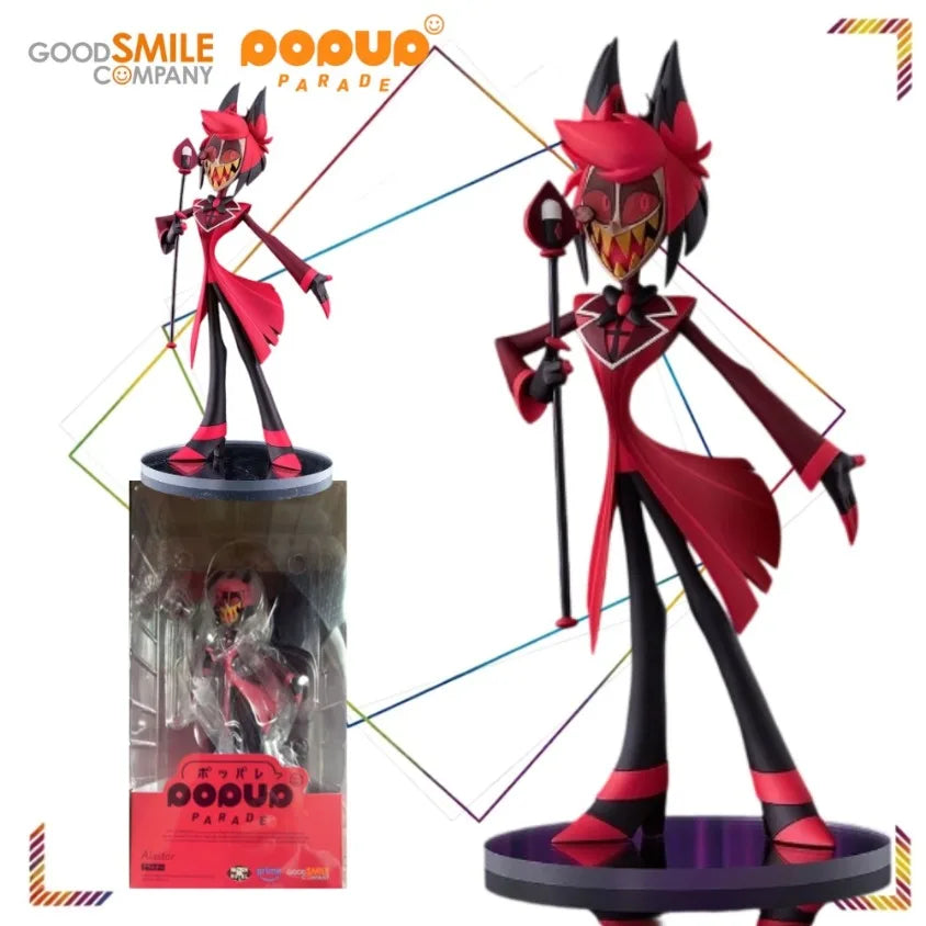 GOOD SMILE POP UP PARADE Alastor Action Figures Hazbin Hotel Anime Collection Model Gift Static Display