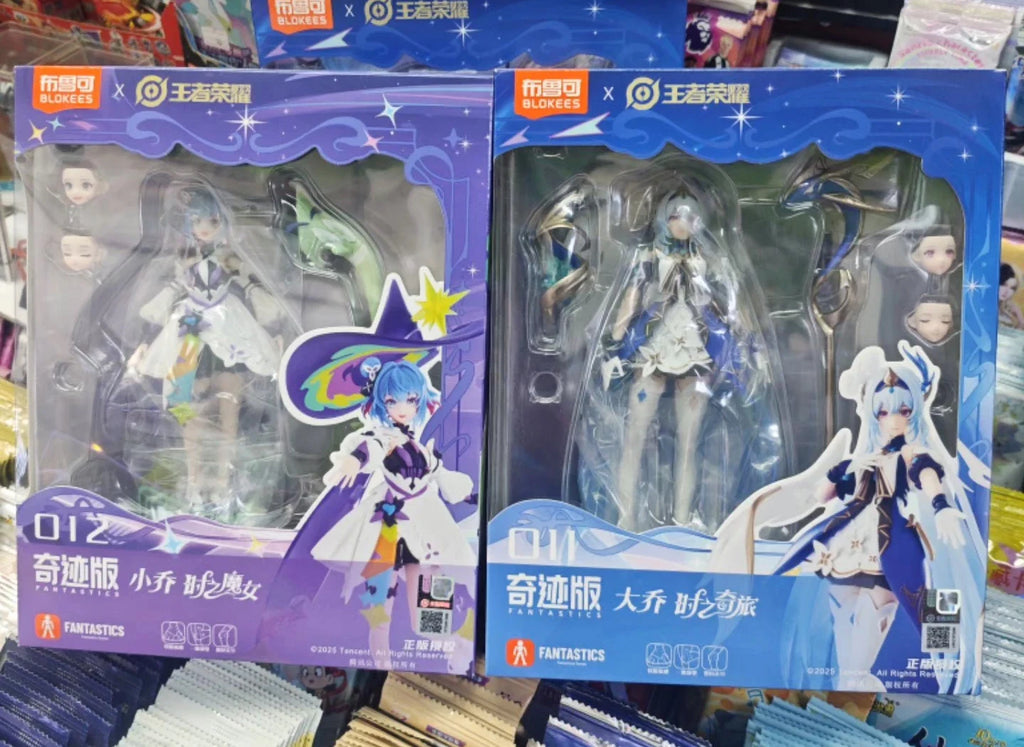 In Stock Originate FANTASTICS Honor of Kings Witch of time DaQiao XiaoQiao DaJi ShiZhiBiDuan Assembling Movability Mooel Toys
