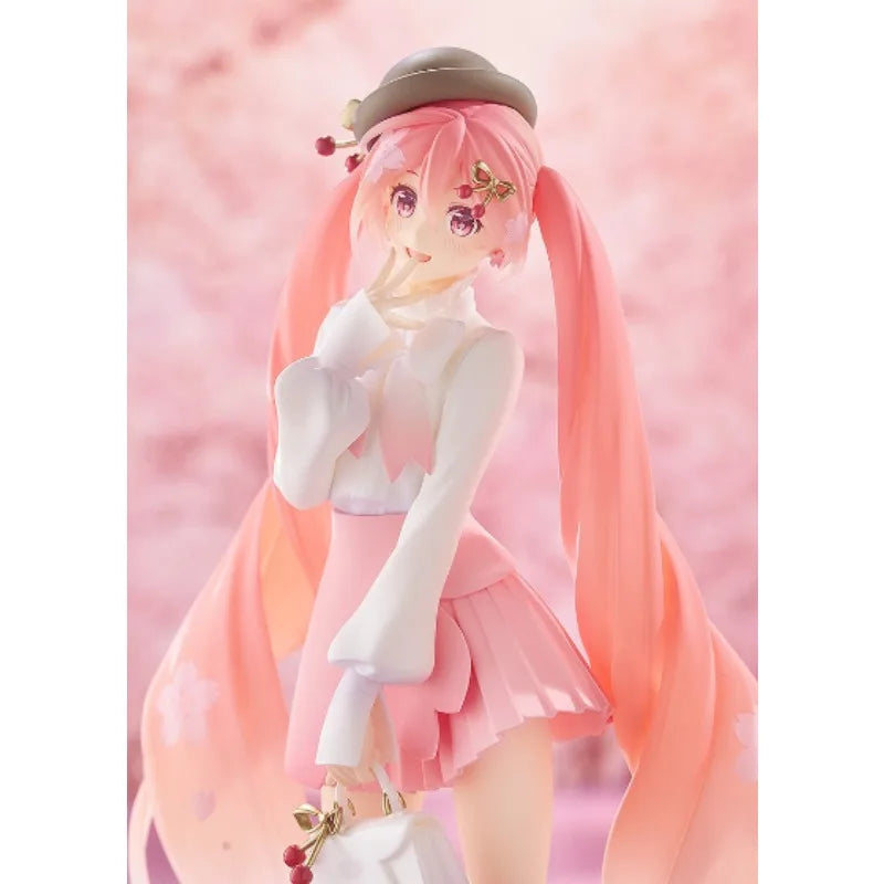 GSC Genuine POP UP PARADE Anime Figure Flower-viewing Outfit Action Figure Toys for Boys Kids Gift Collectible Model Ornaments