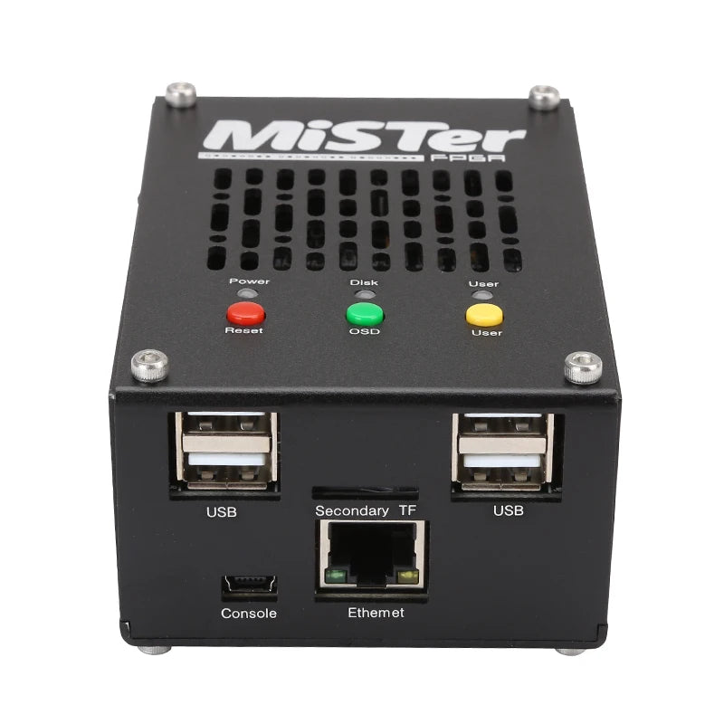 2026 MiSTer FPGA Retro Game Console Aluminum Case DE10-Nano Core Accurate Emulation Multi System Retro Gaming Kit 2026 New